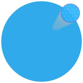 Floating Round PE Solar Pool Film 150" Blue
