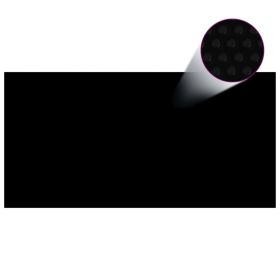 Pool Cover Black 157.5"x78.7" PE
