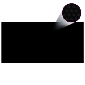 Pool Cover Black 383.9"x192.1" PE