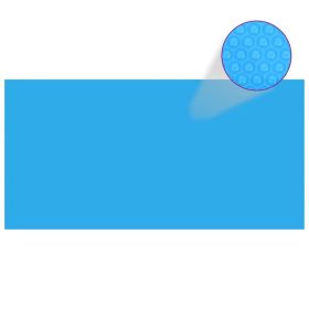 Pool Cover Blue 157.5"x78.7" PE
