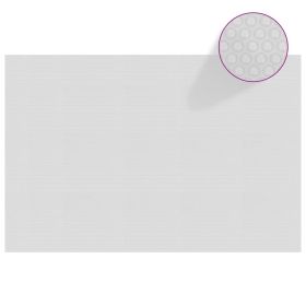 Floating PE Solar Pool Film 118.1"x78.7" Gray