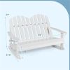 Outdoor solid wood rocking chair for children
