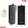 5 CORE Outdoor Speakers Stereo in Wall Speaker 100W Peak Passive Mount Wired Waterproof Patio House Garage Indoor Exterior Audio System Bocinas para C