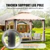 VEVOR Patio Gazebo for 6-8 Person, 10 x 10 FT Backyard Gazebo, with Mosquito Netting, Metal Frame, and PU Coated 180G Polyester