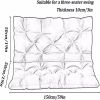 Porch Swing Cushions with Backrest, 2-3 Seater Waterproof Bench Pad Cushions, Thicken 4" Outdoor Swing Cushions