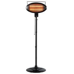 1500 W Electric Patio Heater Freestanding Halogen Warmer