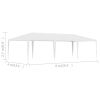 Party Tent 13.1'x29.5' White