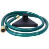 Water Transfer Pump, 115V 330 Gallon Per Hour - Portable Electric Utility Pump with 6' Water Hose Kit - To Remove Water From Garden, Hot Tub