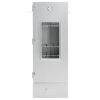 BBQ Oven Smoker with Wood Chips 17.5"x11.4"x43.3" Galvanized Steel