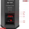 5 CORE Outdoor Speakers Stereo in Wall Speaker 100W Peak Passive Mount Wired Waterproof Patio House Garage Indoor Exterior Audio System Bocinas para C