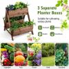 26" Wooden elevated garden bed