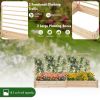 Garden bed outdoor planting box