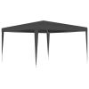 Professional Party Tent 13.1'x13.1' Anthracite 0.3 oz/ft