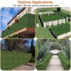 12Pcs 23.6x15.75in Artificial Boxwood Topiary Hedge Plant Grass Backdrop Fence Privacy Screen Grass Wall Decoration For Balcony Garden Fence--(No ship