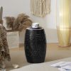 RUBY12" SIDE TABLE -BLACK