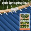 VEVOR Two Person Hammock with Stand Included, Double Hammock with Curved Spreader Bar and Detachable Pillow and Portable Carrying Bag