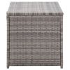 Patio Storage Box Poly Rattan 39.4"x19.7"x19.7" Gray