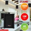 5 Core 4000W PA System Outdoor Indoor Commercial Industrial Grade Paging Kit w/ 32 Wall Speakers - Packet Amp 200