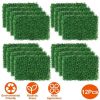 12Pcs 23.6x15.75in Artificial Boxwood Topiary Hedge Plant Grass Backdrop Fence Privacy Screen Grass Wall Decoration For Balcony Garden Fence--(No ship
