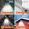 VEVOR LED Barn Light, 50W 5500LM, Ultra Brightness 6000K Daylight, Dusk to Dawn Area Lights, Outdoor Security Flood Lighting