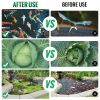 VEVOR Pond Cover Dome, 10x14 FT Garden Pond Net, 1/2 inch Mesh Dome Pond Net Covers with Zipper and Wind Rope