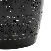 RUBY12" SIDE TABLE -BLACK