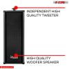 5 CORE Outdoor Speakers Stereo in Wall Speaker 100W Peak Passive Mount Wired Waterproof Patio House Garage Indoor Exterior Audio System Bocinas para C