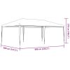 Professional Party Tent 13.1'x19.7' Green 0.3 oz/ft