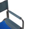 2-piece Padded Folding Outdoor Chair with Storage Pockets,Lightweight Oversized Directors Chair for indoor, Outdoor Camping, Picnics and Fishing