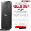 5 Core 15" Dual Outdoor Speaker System Pro Pa Party DJ Subwoofers 4 Pack