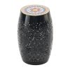 RUBY12" SIDE TABLE -BLACK