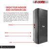 5 Core 15" Dual Outdoor Speaker System Pro Pa Party DJ Subwoofers 4 Pack