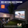 VEVOR Inflatable Movie Screen, 14 FT (168inch)Inflatable Projector Screen for Outside with Blower and Carrying Bag, Front/Rear Projection