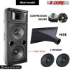 5 Core 15" Dual Outdoor Speaker System Pro Pa Party DJ Subwoofers 4 Pack