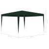 Professional Party Tent 13.1'x13.1' Green 0.3 oz/ft¬≤