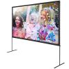VEVOR Projector Screen with Stand, 120 inch 16:9 4K 1080 HD Outdoor Movie Screen with Stand