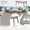 4 Piece Outdoor Patio Furniture Set