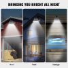 VEVOR LED Barn Light, 50W 5500LM, Ultra Brightness 6000K Daylight, Dusk to Dawn Area Lights, Outdoor Security Flood Lighting