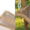 JESE Hammock Swing Chair with Stand for Indoor,Outdoor