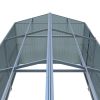 Outdoor Storage Shed 20x13 FT, Metal Garage Shed Backyard Utility Tool House Building with 2 Doors and 4 Vents for Car,Truck,Bike, Garbage Can,Tool