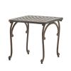 LAUGHLIN KD CAST END TABLE [SET OF 2 PCS]
