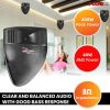 5 CORE Outdoor Speaker Wired Waterproof System Wall Mounted Indoor Outside Patio Backyard Surround Sound Home Exterior Corner - CORNER